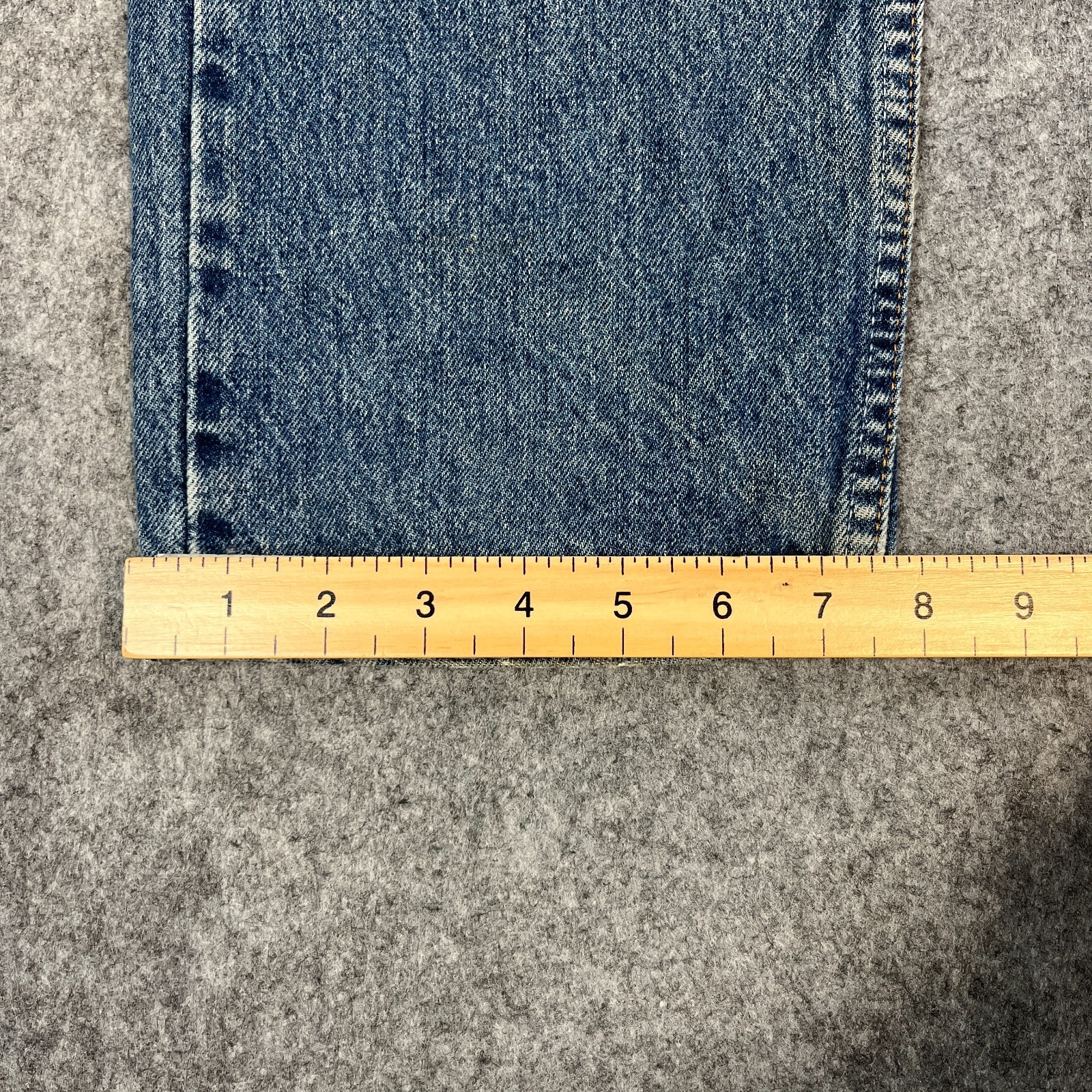 Vintage Levi’s 615 Mens Jeans Regular Straight 36 30 Mid Blue Orange Tab 90s