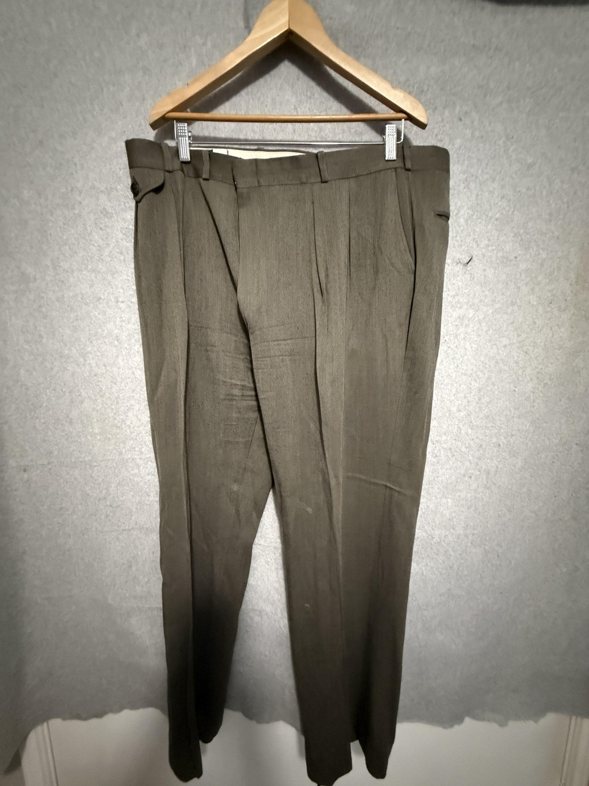 Linea Uomo Huntington Suit Mens 48 XLong 44×32 2 Piece Jacket Pants Big Tall