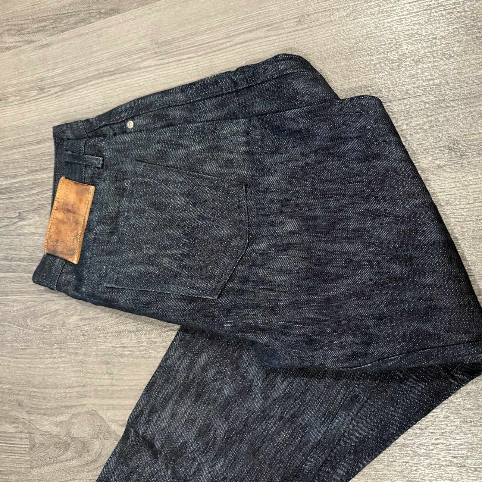 Naked & Famous Selvedge Denim Weird Guy 011023 Big Slub Selvedge 33”