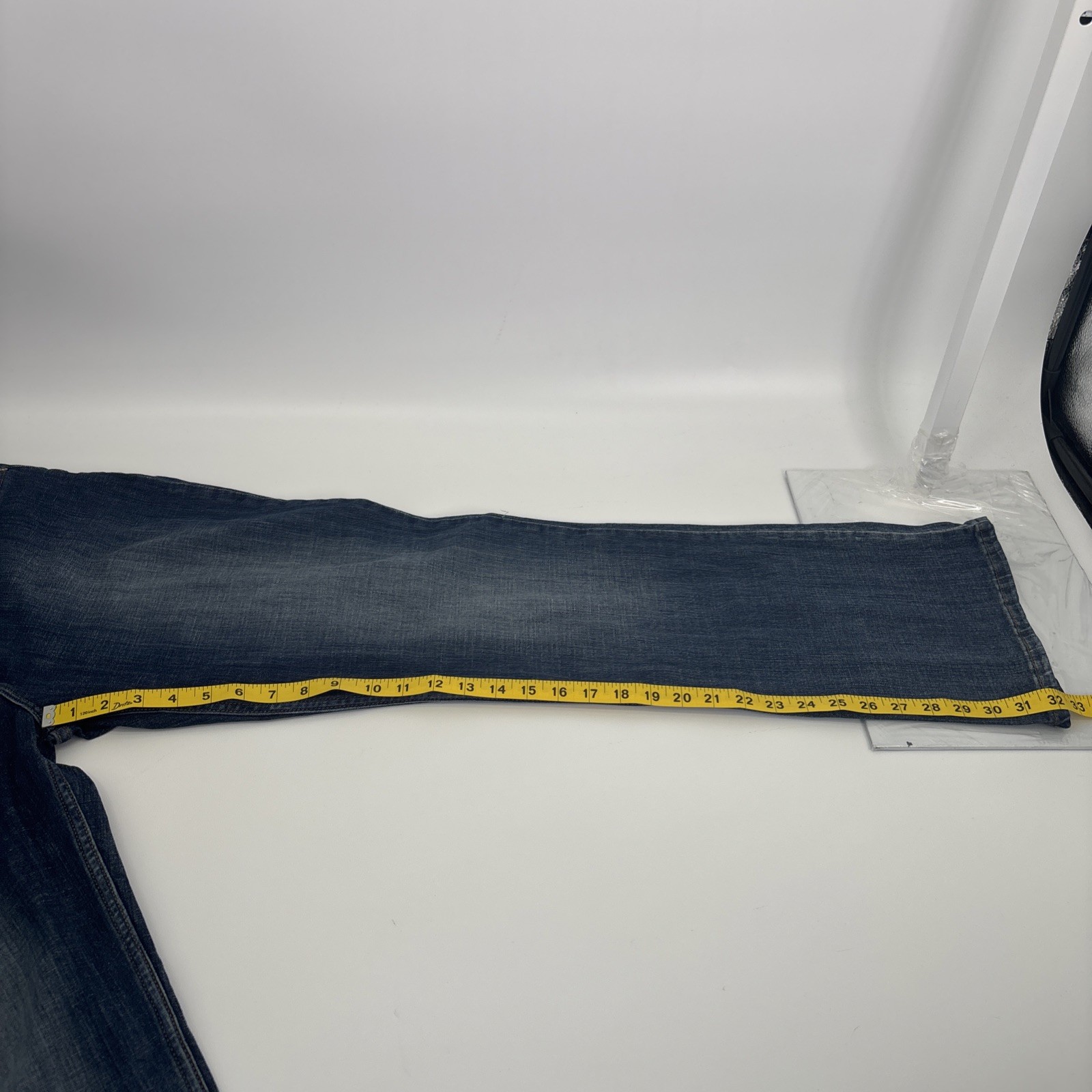 Wrangler Retro Jeans Womens 17×34 (38×34) Boot Cut Med Wash Fade Denim Western