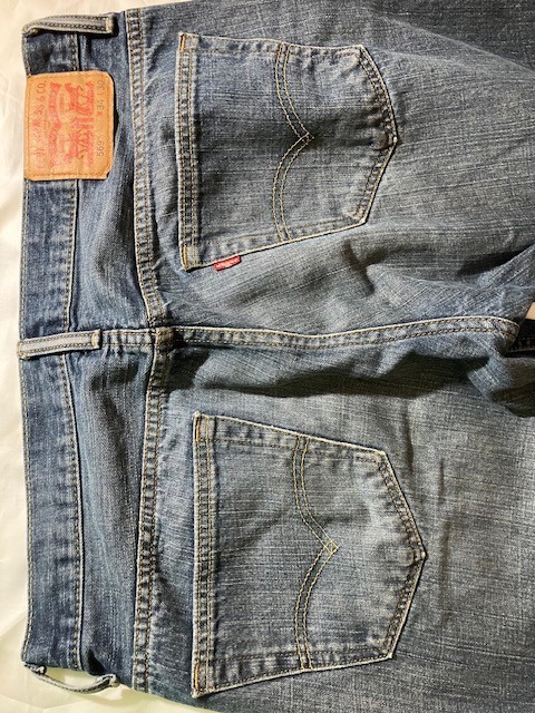 Levi’s 569 Jeans Men’s 34×30 Loose Straight Blue Denim Medium Wash