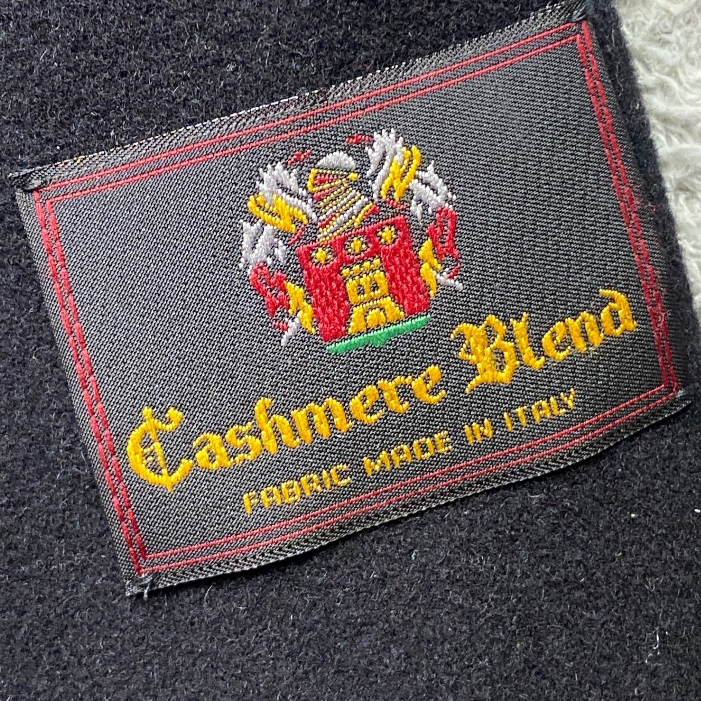 Harve Benard Jacket Womens 14 Black Wool Cashmere Blend Preppy Old Money