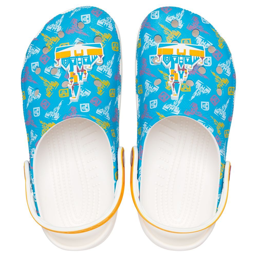 NWT! CROCS Disney Parks Cinderella Castle Clogs Adult m7/w9 m8/w10