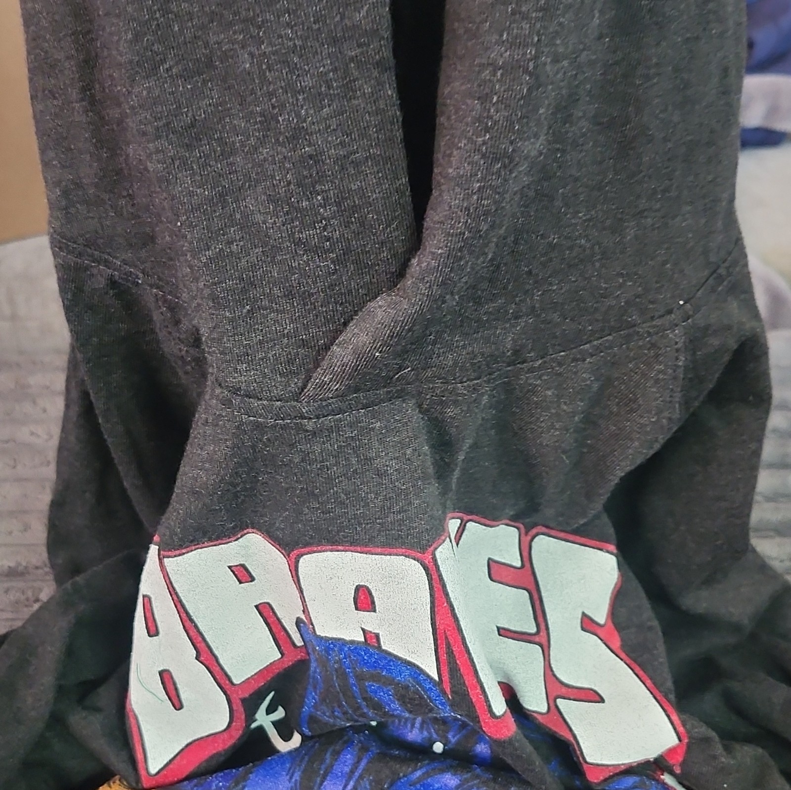 Homage Atlanta Braves Darth Vader Star Wars MLB Black Pullover Hoodie Men’s S