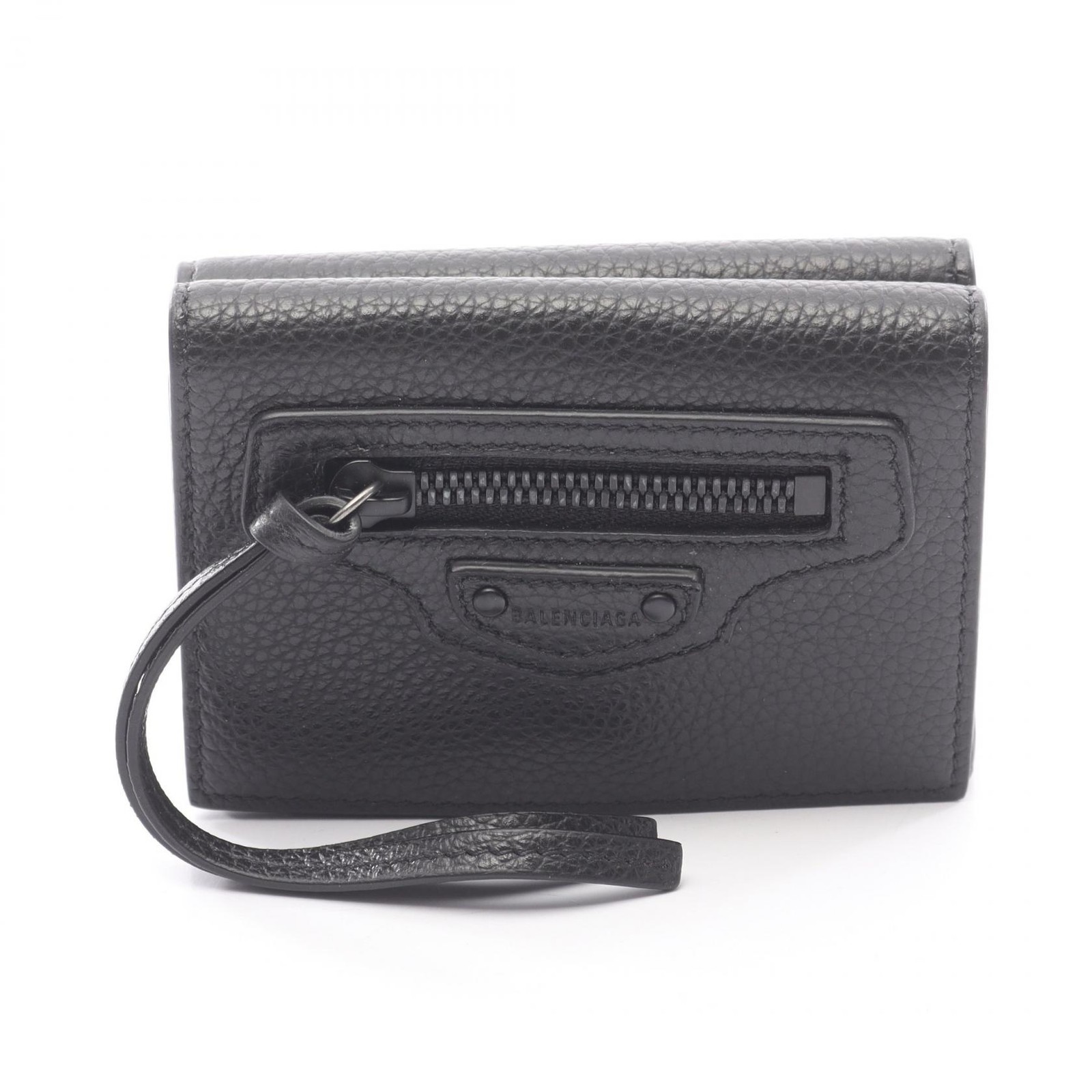Balenciaga Classic Mini Wallet Leather Wallet – DUTY FREE
