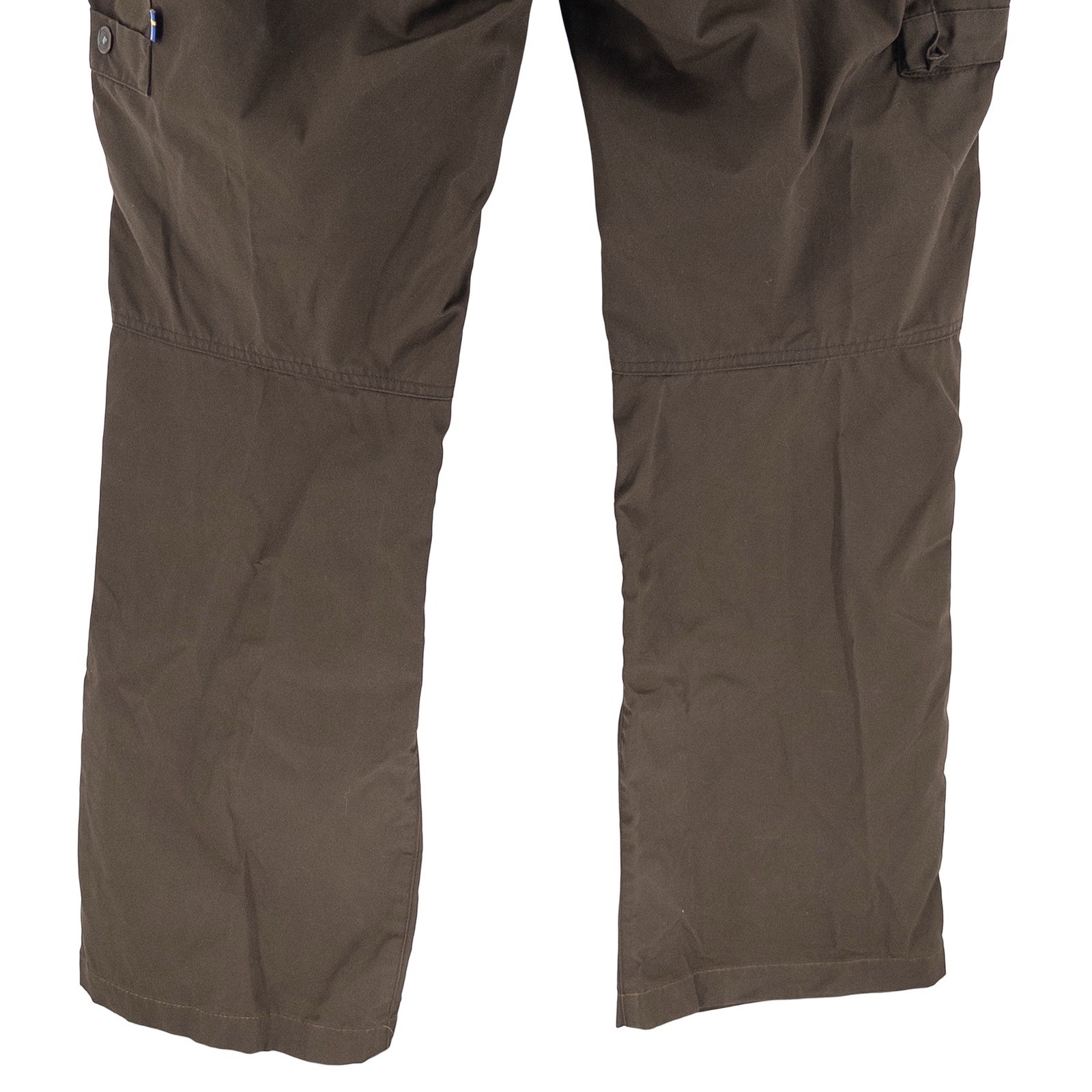 Fjallraven Mens US 38-39 Long Barents Pro Trousers Brown G-1000 Cargo Pants