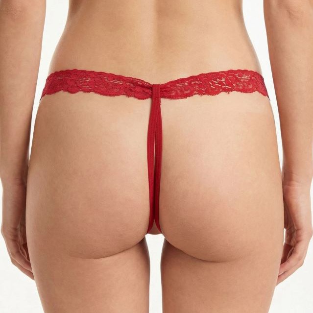 2 Pack Lot Sexy Womens See Through Underwear Panties G-String Thongs Lingeries