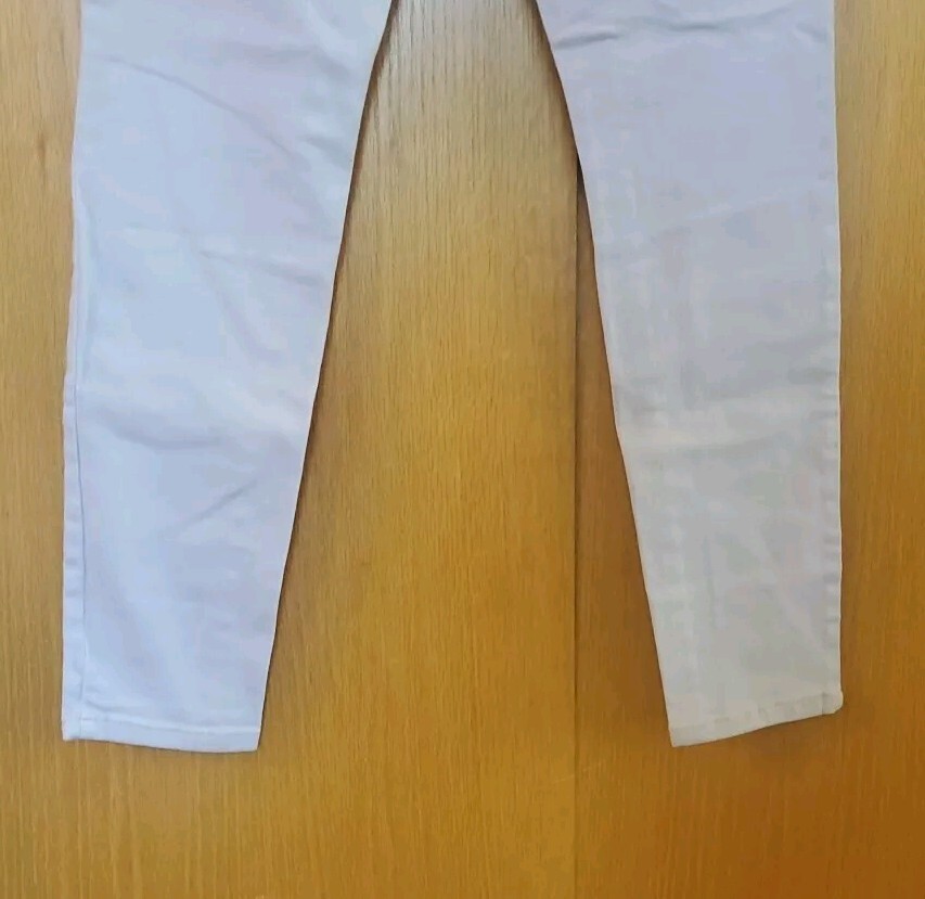 Michael Kors Womens Size 2 Skinny Stretch 98% Cotton 2% Elastane Jeans Ivory