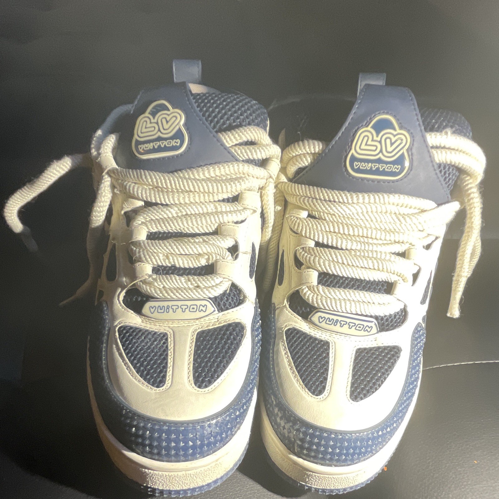 Louis Vuitton Skates Marine Blue Size 9 (2022) No Box Barley Excellent Condition