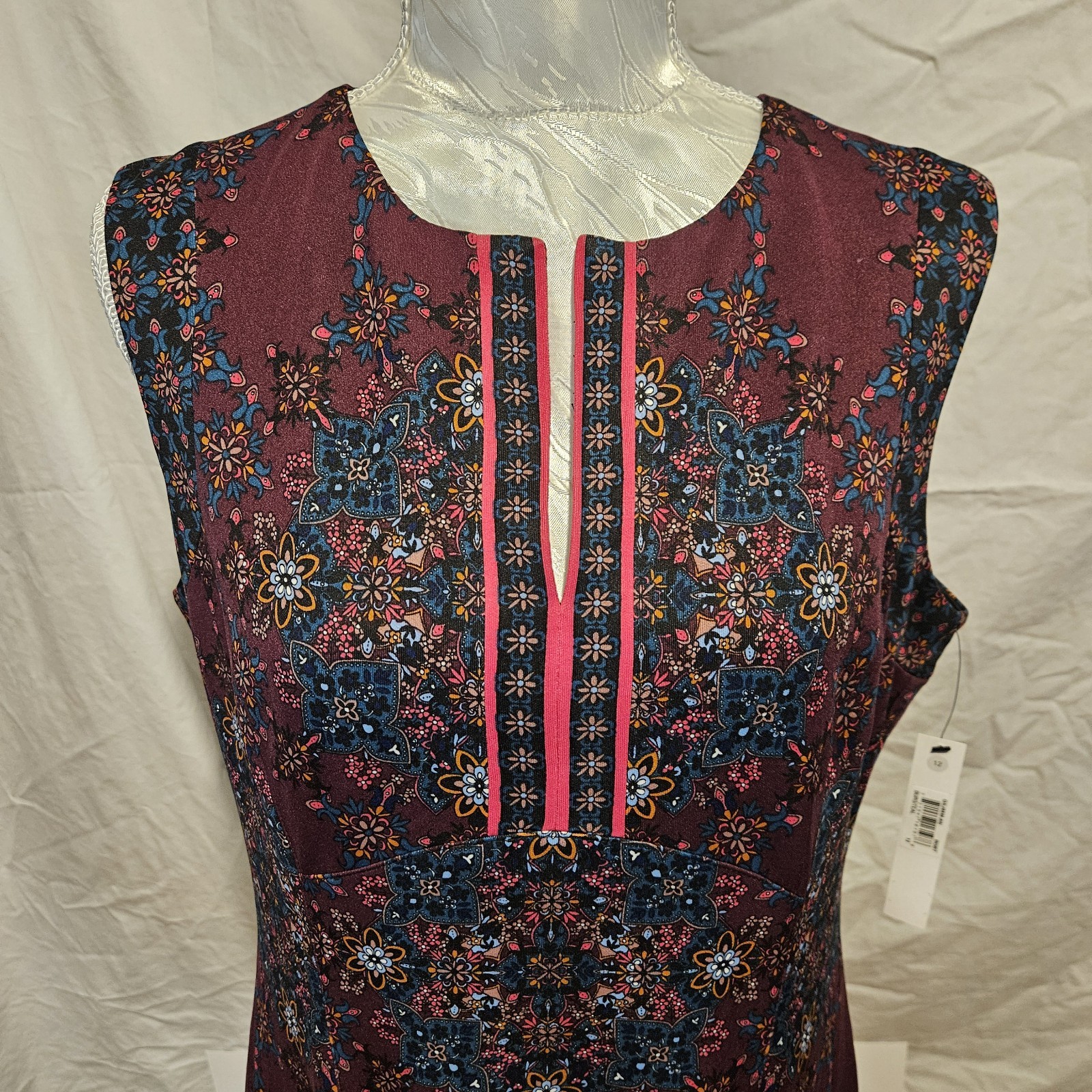 Adorne Sleeveless A-Line Dress, Full Lined, Women’s Size 12