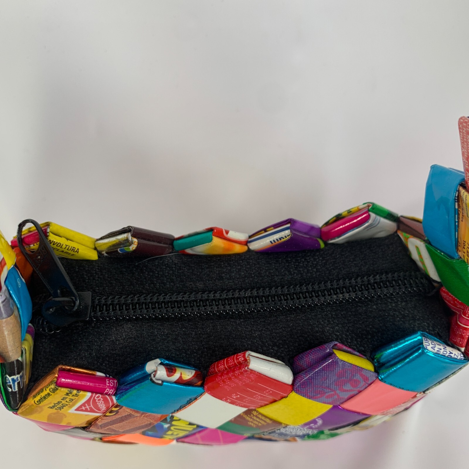 Gum Candy Wrapper Bag Purse Kitsch Pop Art Retro Hippie Boho Style