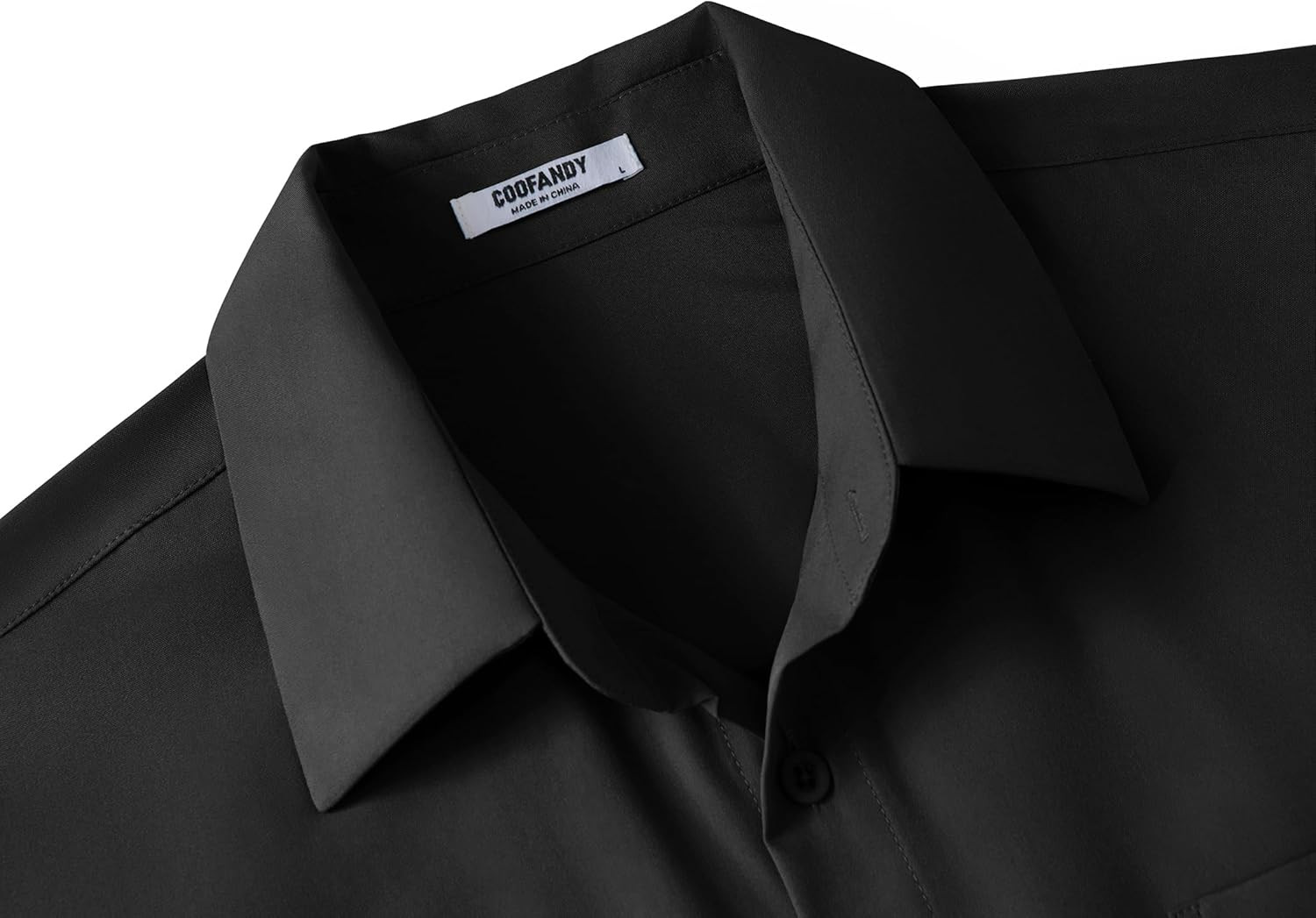 COOFANDY Big & Tall Shirts for Men Short Sleeve Button down Casual Dress Shirts