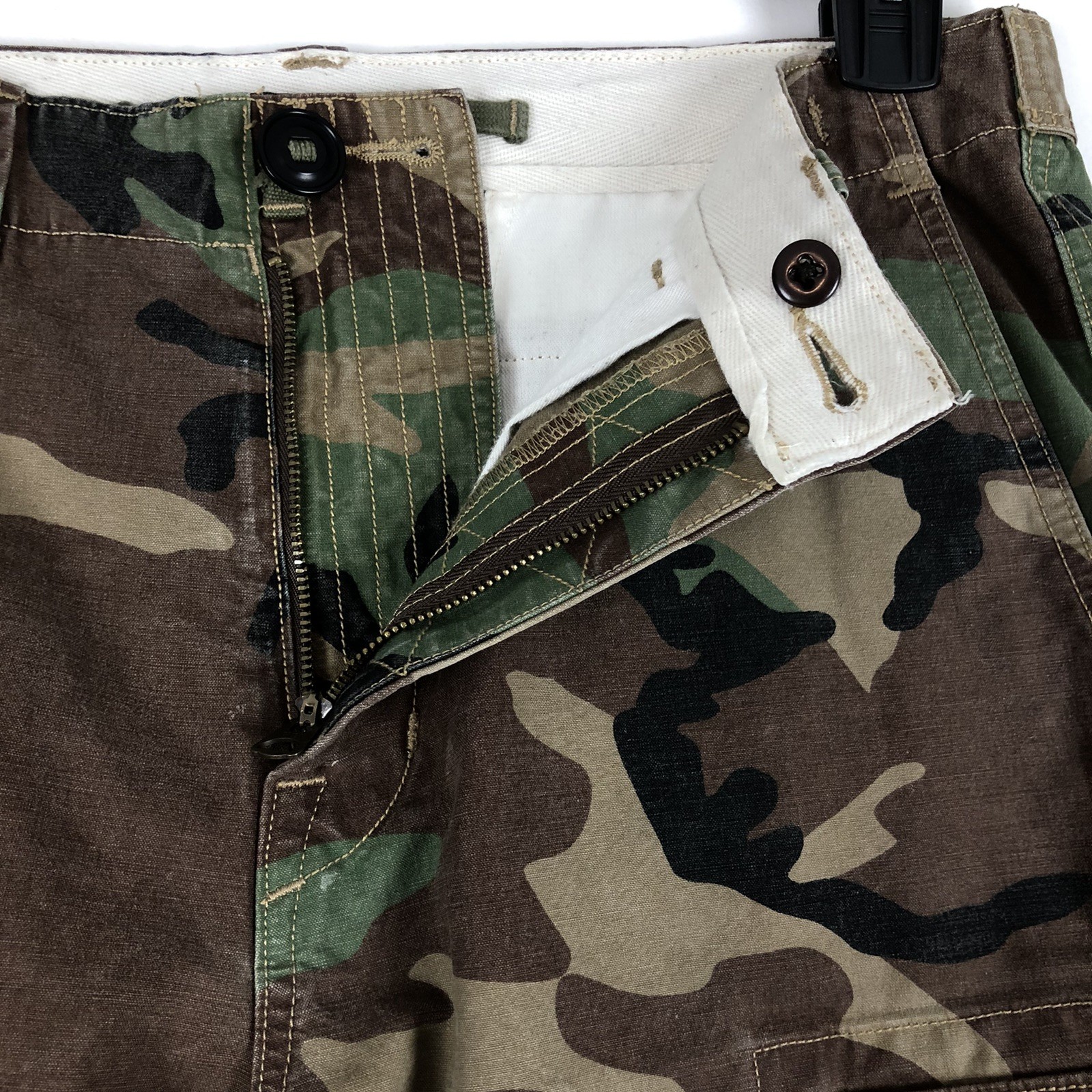 Polo Ralph Lauren Cargo Pants Men 31 x 30 Camo Parachute Utility Contrast Stitch