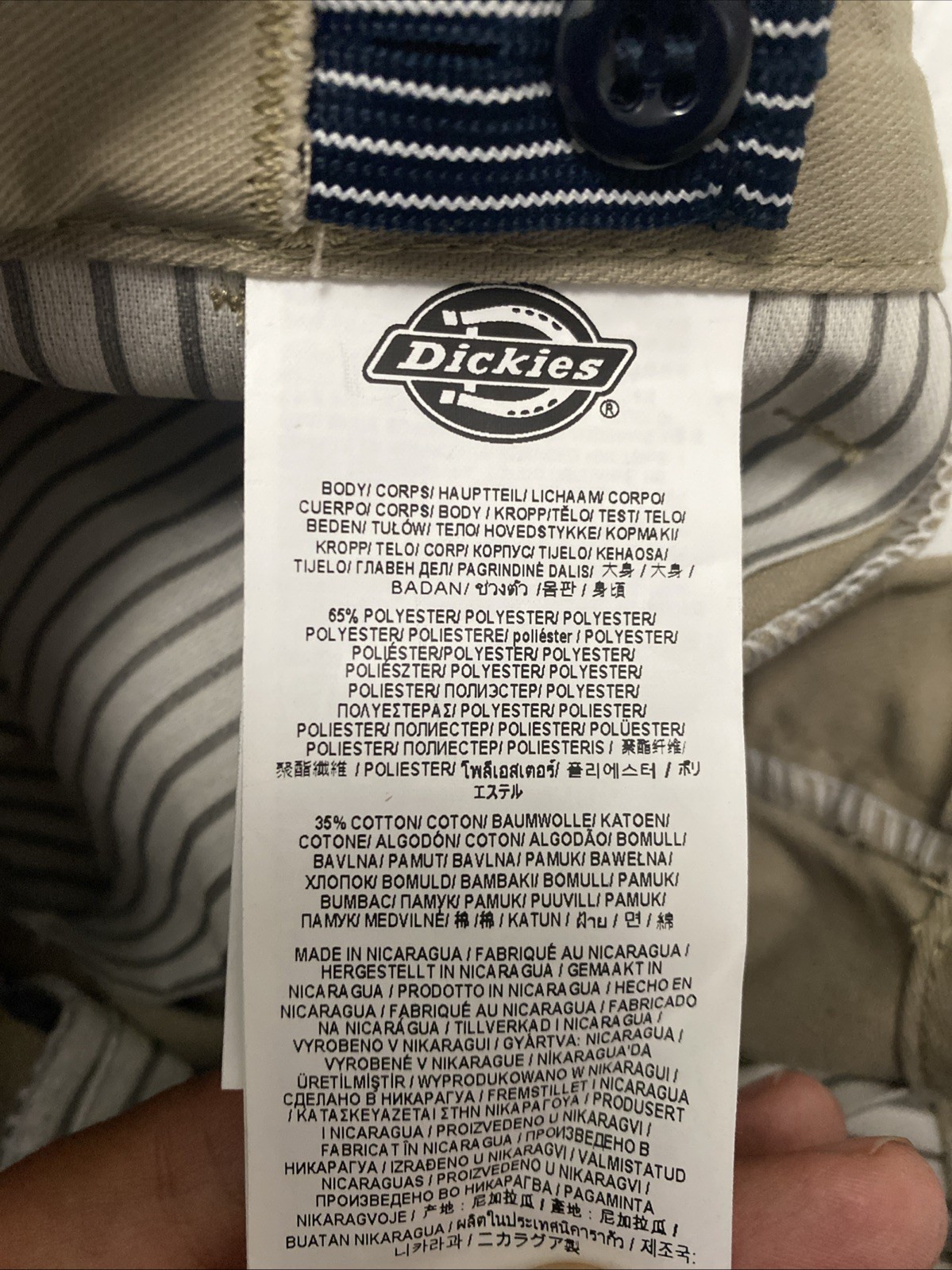 Dickies Boy’s Flat Front Pant Classic Fit Straight Leg Wrinkle Resistant