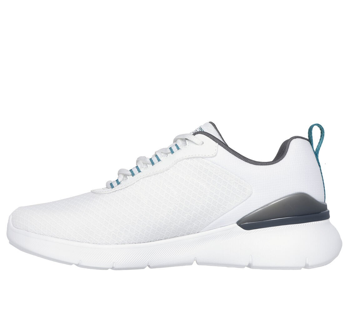 Man Skechers Air Dynamight Durron Shoe 232971 Color White/Turquoise Brand New