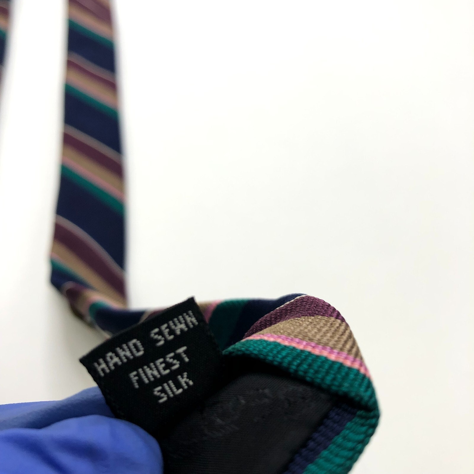 Robert Talbott Best of Class 100% Silk Neck Tie Men’s Striped 3″ / 56 In