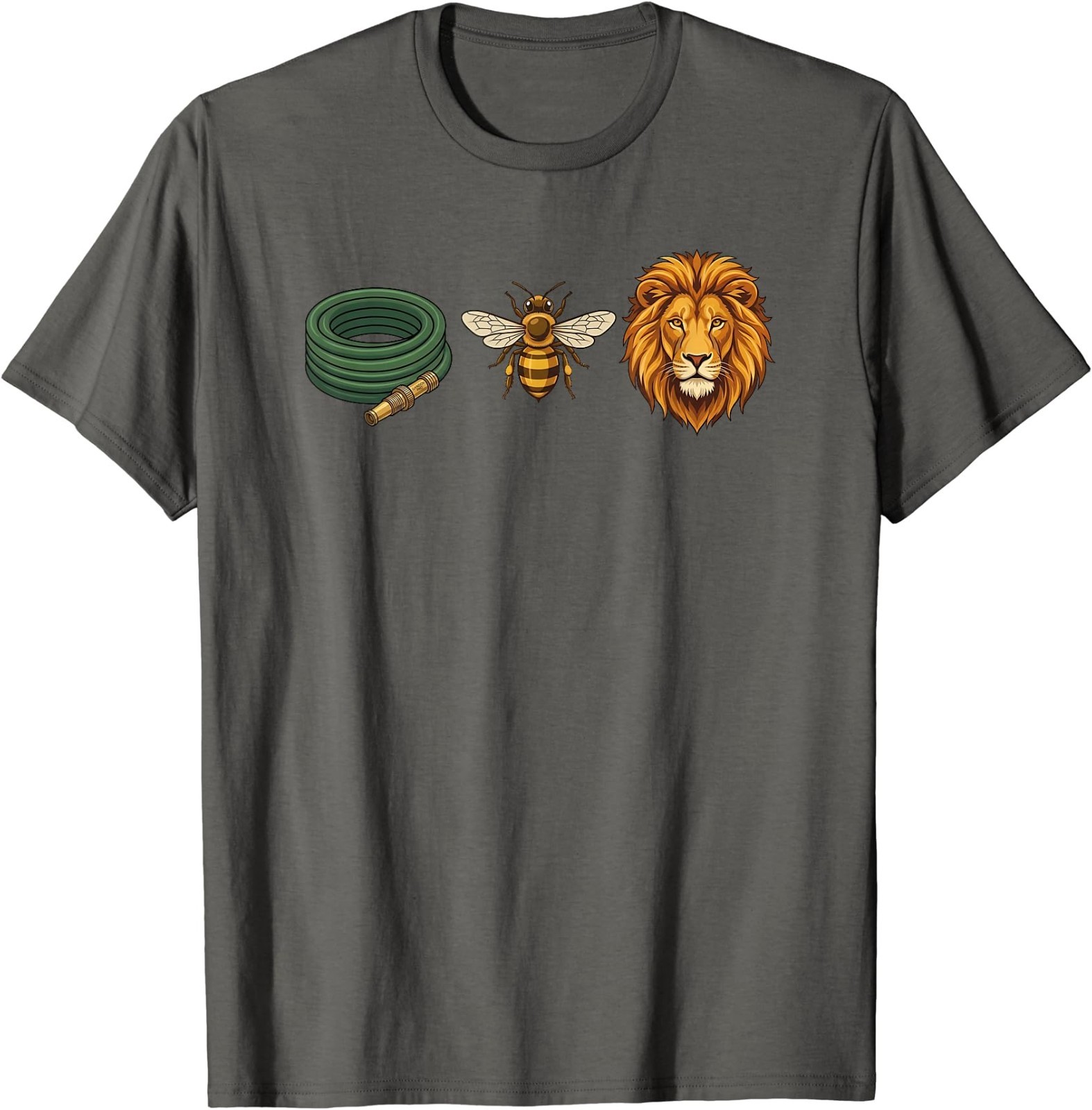 Hose Bee Lion Icons Retro Funny Hoes Be Lying Pun Intended T-Shirt
