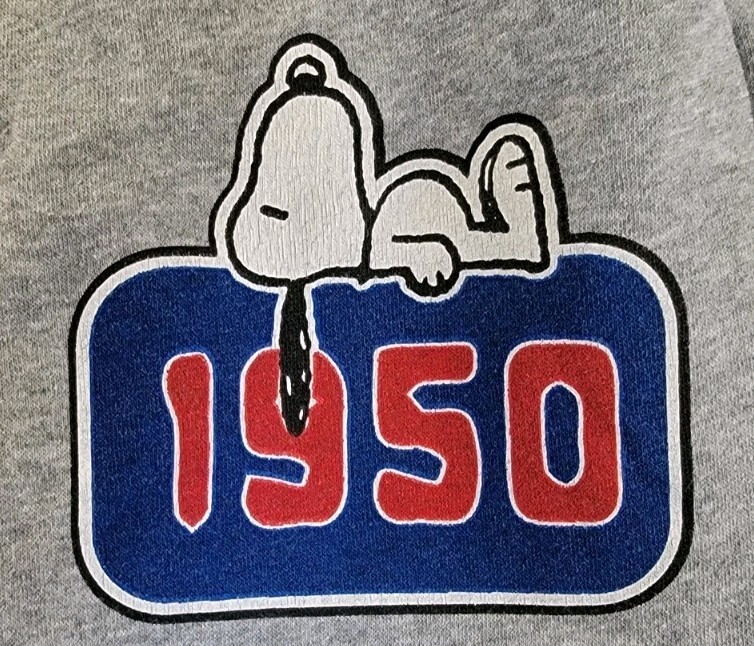 Peanuts Est 1950 Grey Sports Patches Sweatpants Sz XXS 00 Womens Snoopy Charlie