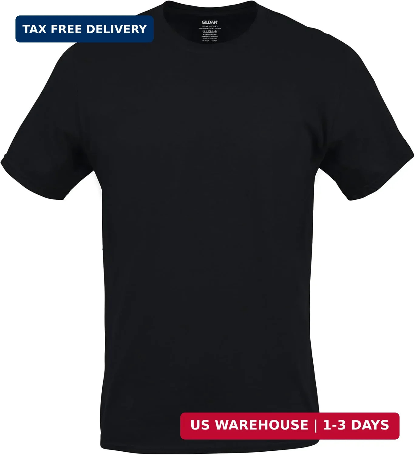 Gildan Men’s Crew T-Shirts, Multipack, Style G1100