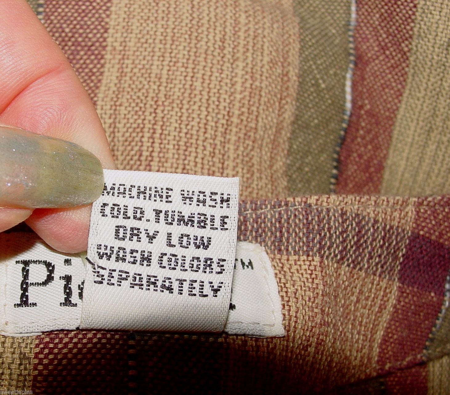New 2-PC: Skirt & Blouse, Picante!, 100%-Cotton Handwoven Guatemala Boho Plaid M