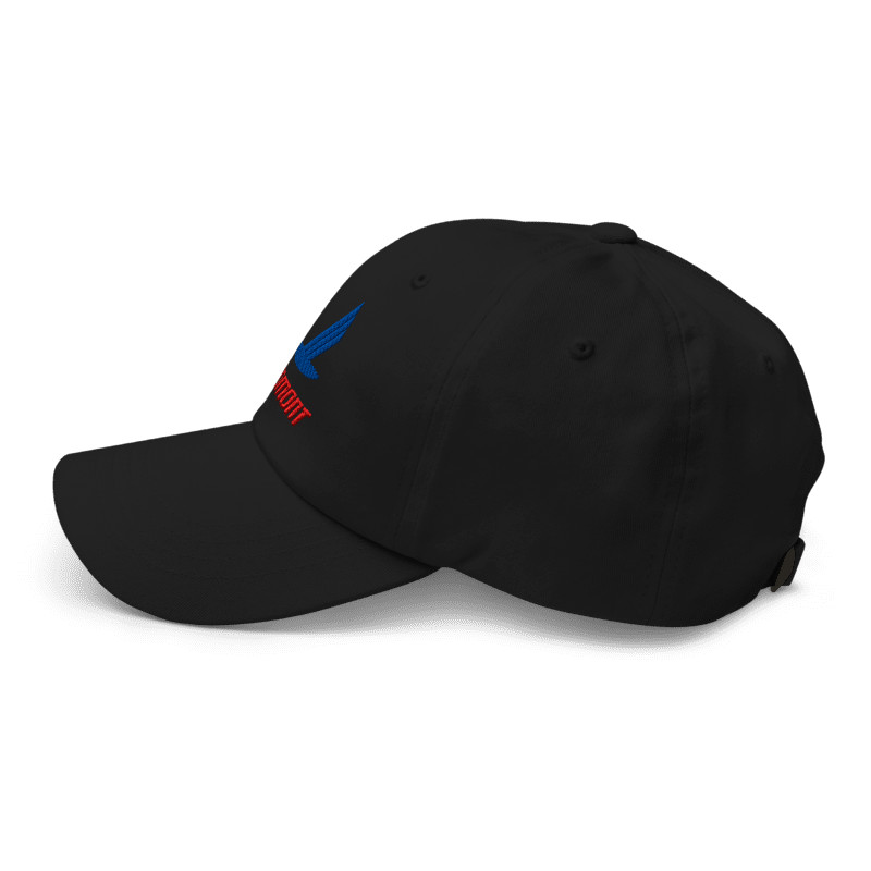 Piedmont Airlines Embroidered Logo Inspired Black Color Classic Dad Hat