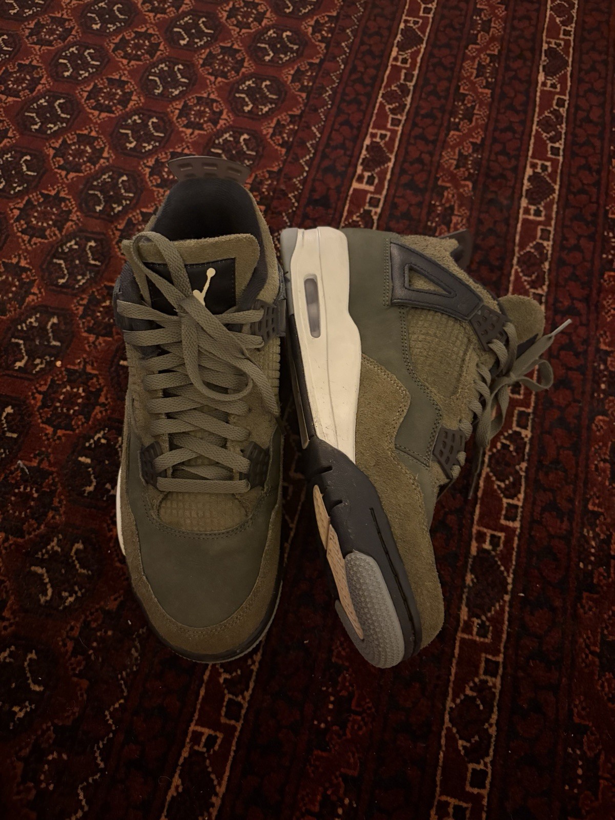 Jordan Air Jordan 4 SE Retro Craft Olive Green/Black Men’s Sneakers FB9927-200