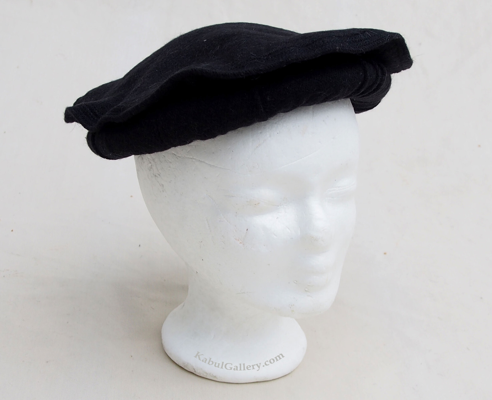 original Premium quality Afghan Kopfbedeckung Pakol Mütze Pakistan hat cap Black