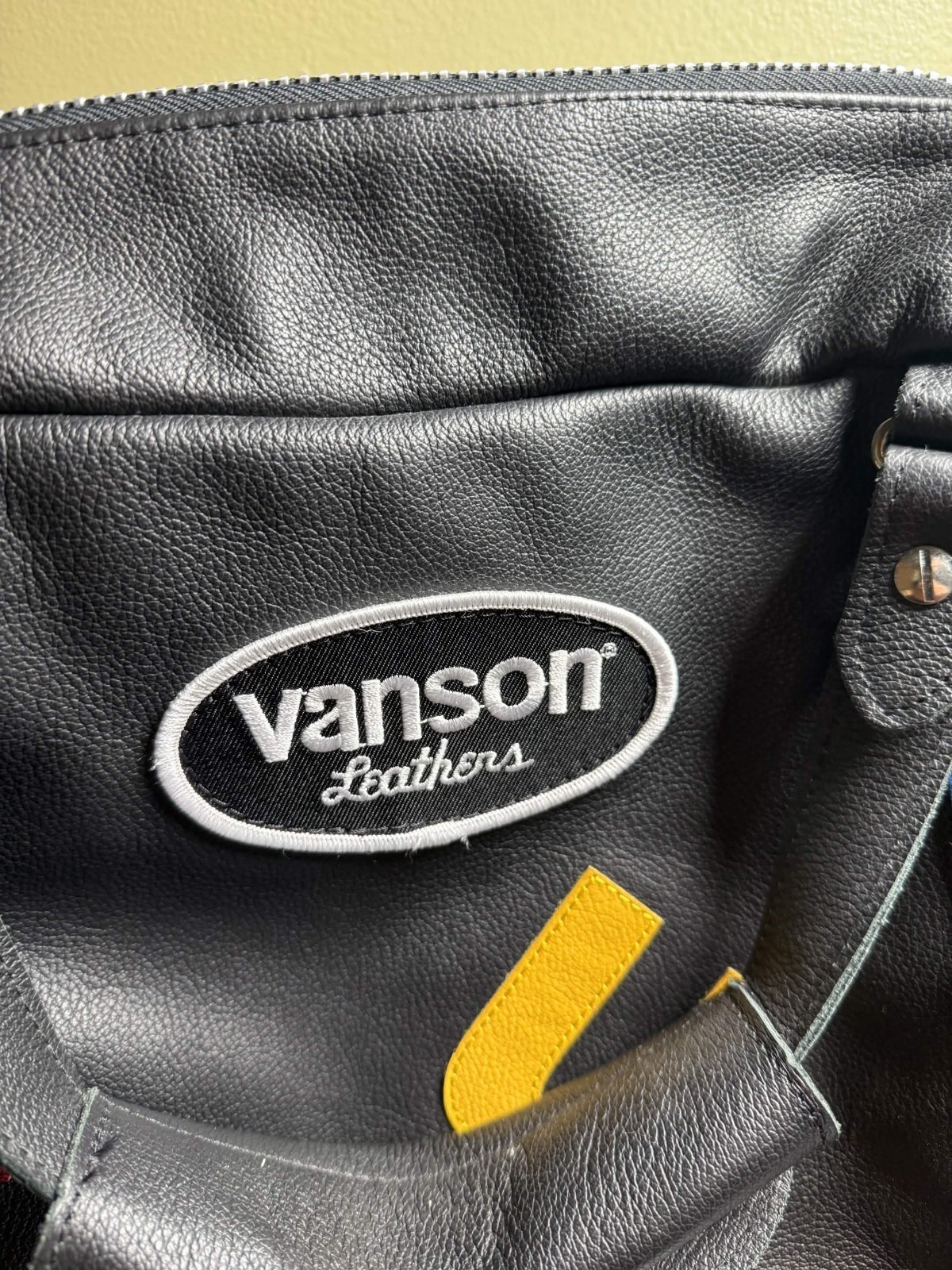Supreme x Vanson Leather Letters Bag RARE SS20 New