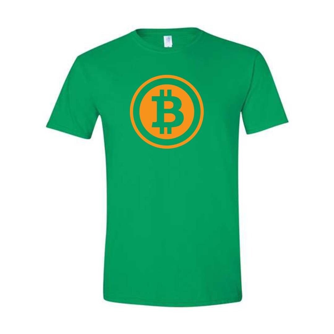 Bitcoin Logo Crypto Symbol Tshirt Cryptocurrency Tee Print DTF T-Shirt S/5XL
