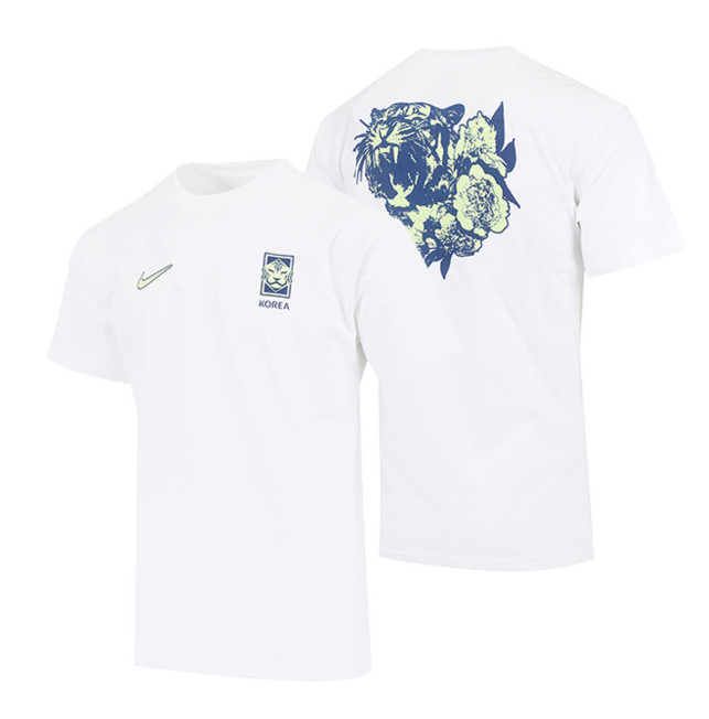 Nike Korea KFA Crest WC T-Shirts Men’s Soccer Sports Casual Top Tee IQ2246-100