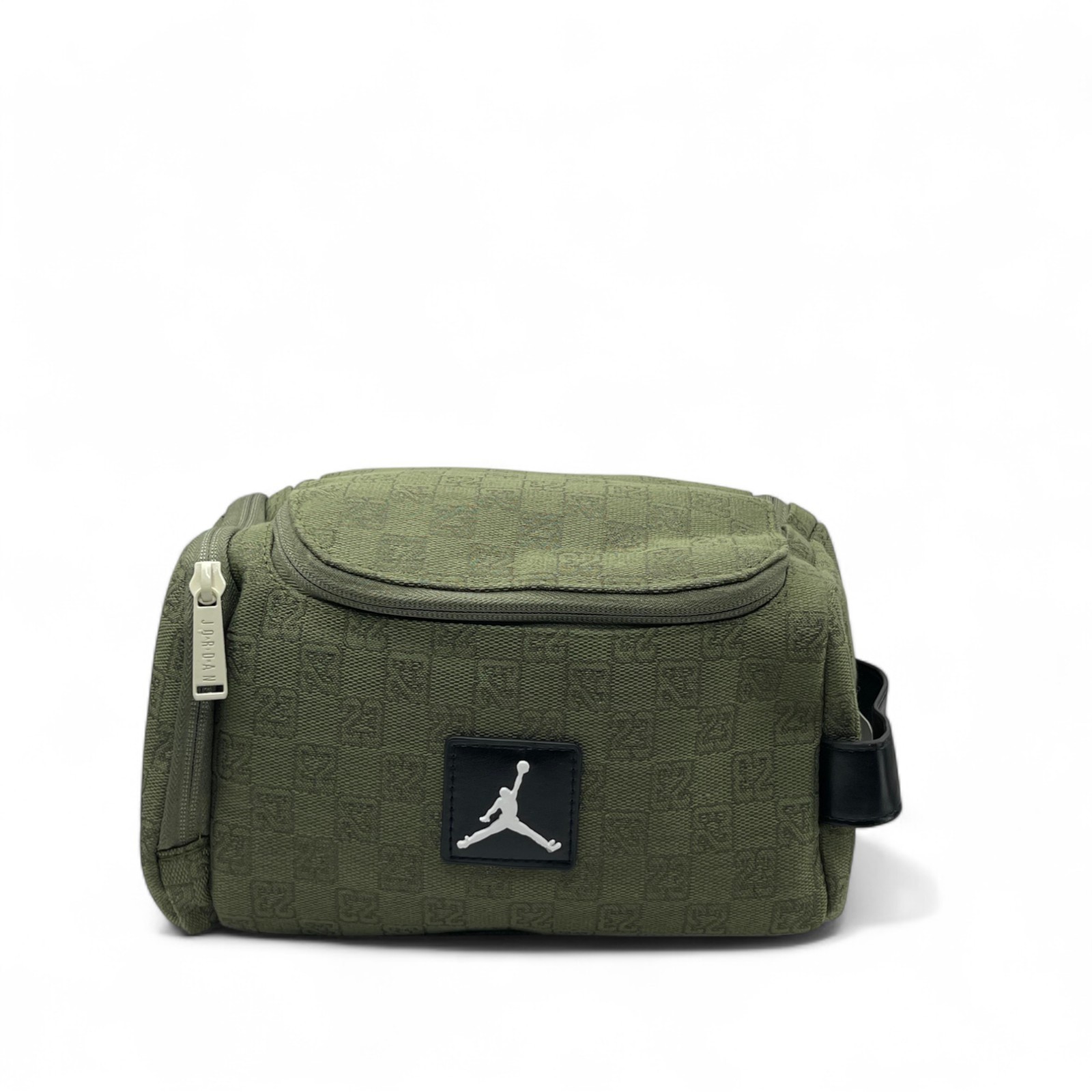 Air Jordan Monogram Logo Jacquard Dopp Kit 5.9L Luxury Travel Bag