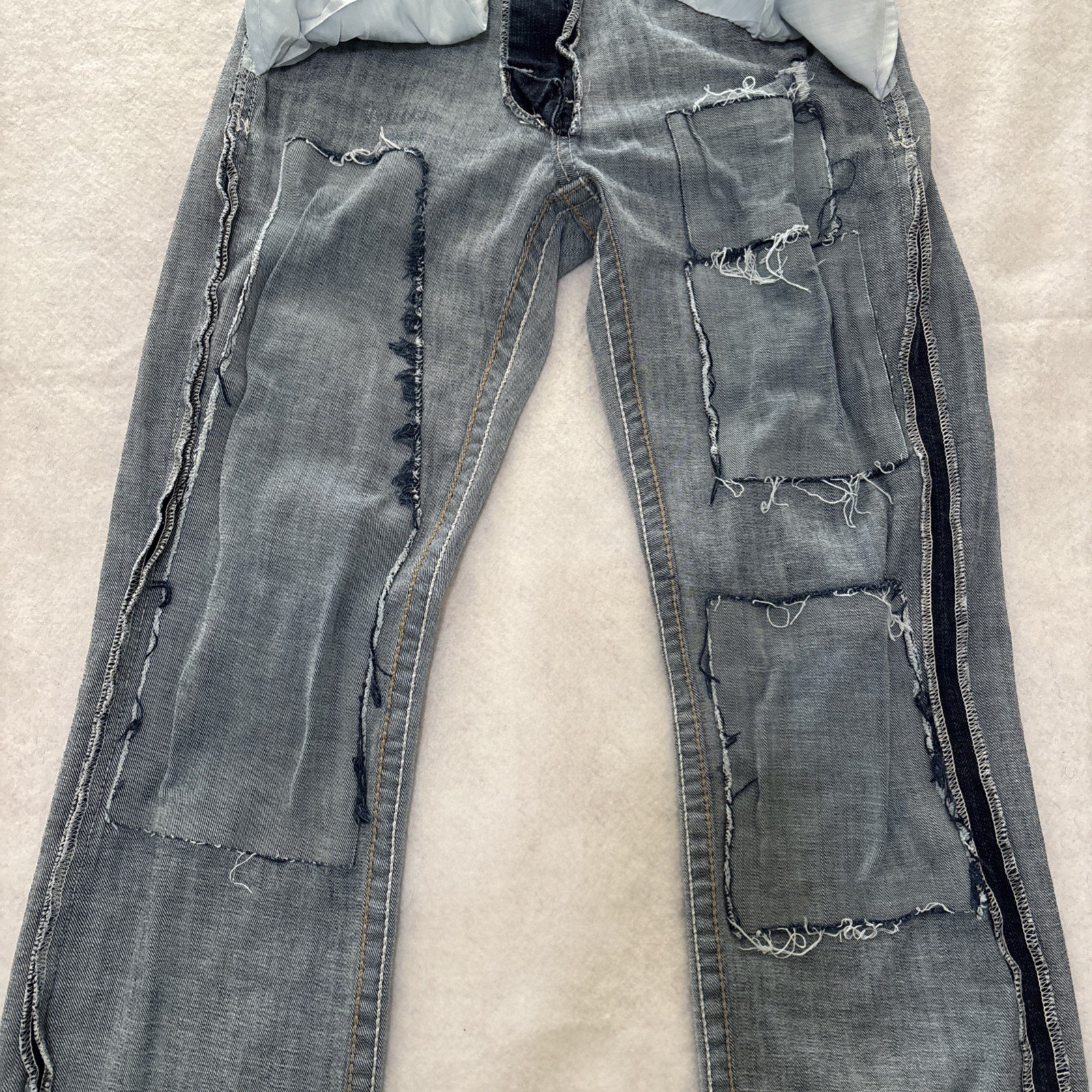 BKE Buckle Jake Jeans Men’s Size 30×32 Distressed Straight Leg Stretch Dark Wash