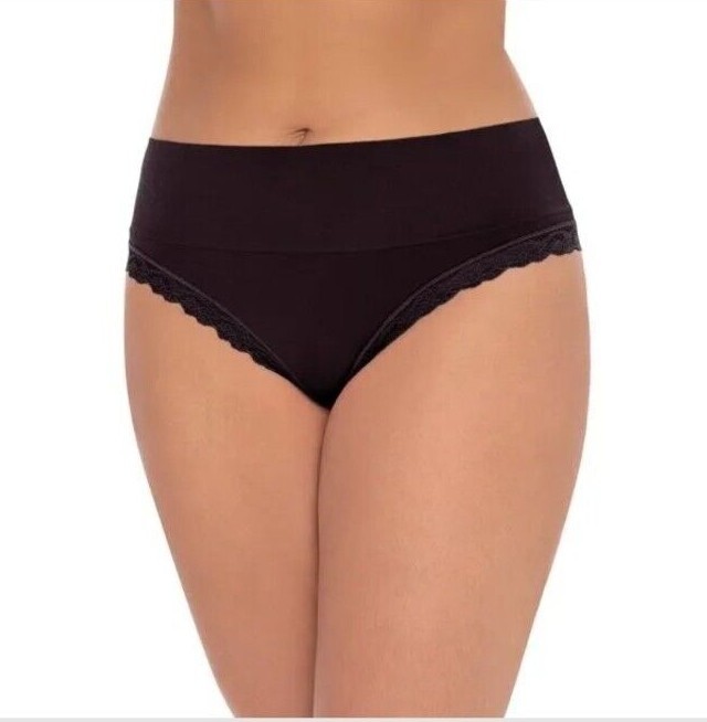 New Womens Secret Treasures Wideband Thong Panty Blue Purple Black Grey XS S 3XL