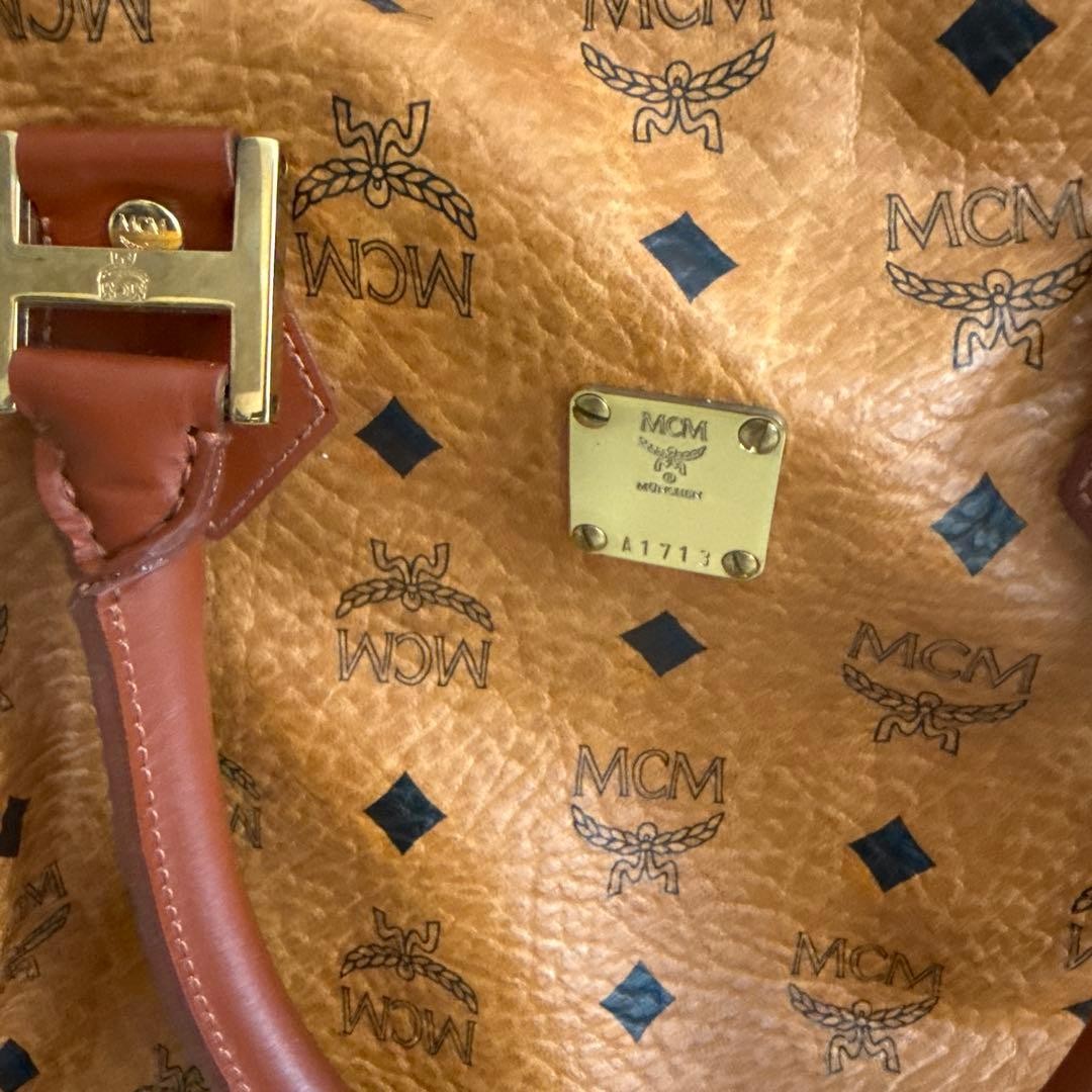 MCM Mini Boston Bag Bag Shoulder 2way