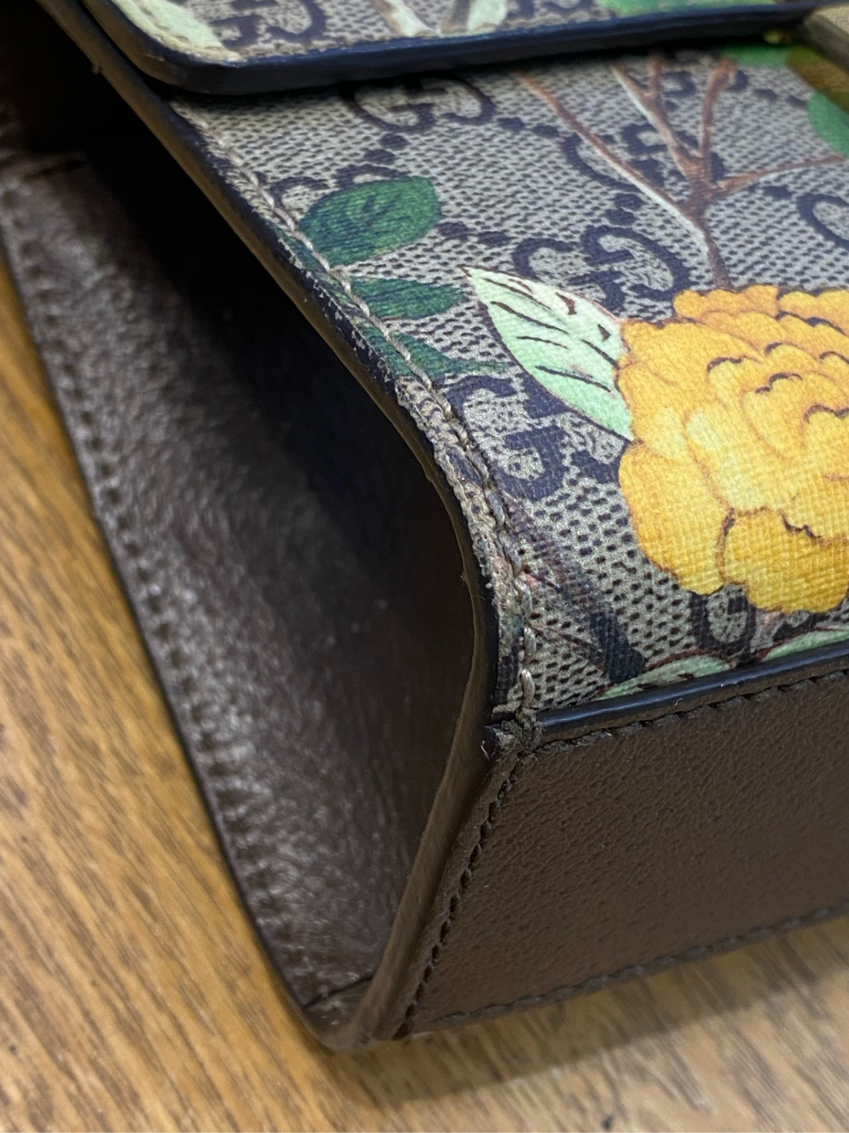 Authentic Gucci Padlock Floral Limited Edition Coated Canvas Crossbody Bag eBay