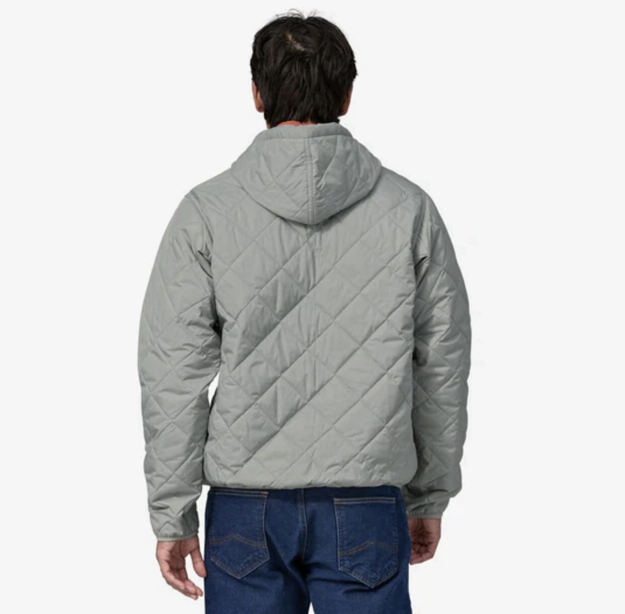 PATAGONIA Diamond Quilted Bomber Hoody Sleet Green 27610 STGN Men’s Sizes S-XXL