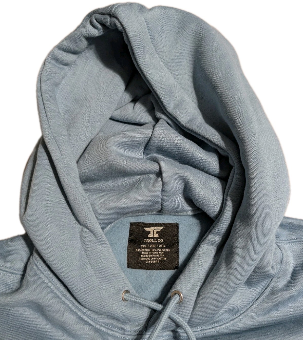 Troll Co Clothing Pay Me For My Experience Hoodie Blue Mens 2XL NWT