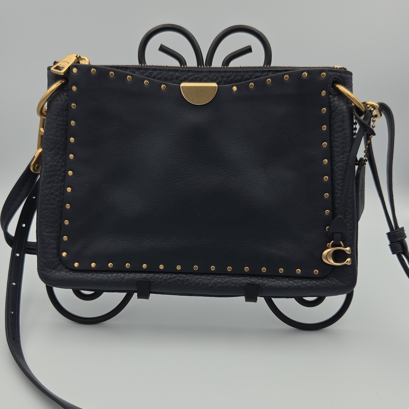 Coach Dreamer Women’s Shoulder Bag, Medium – Midnight Navy 54070