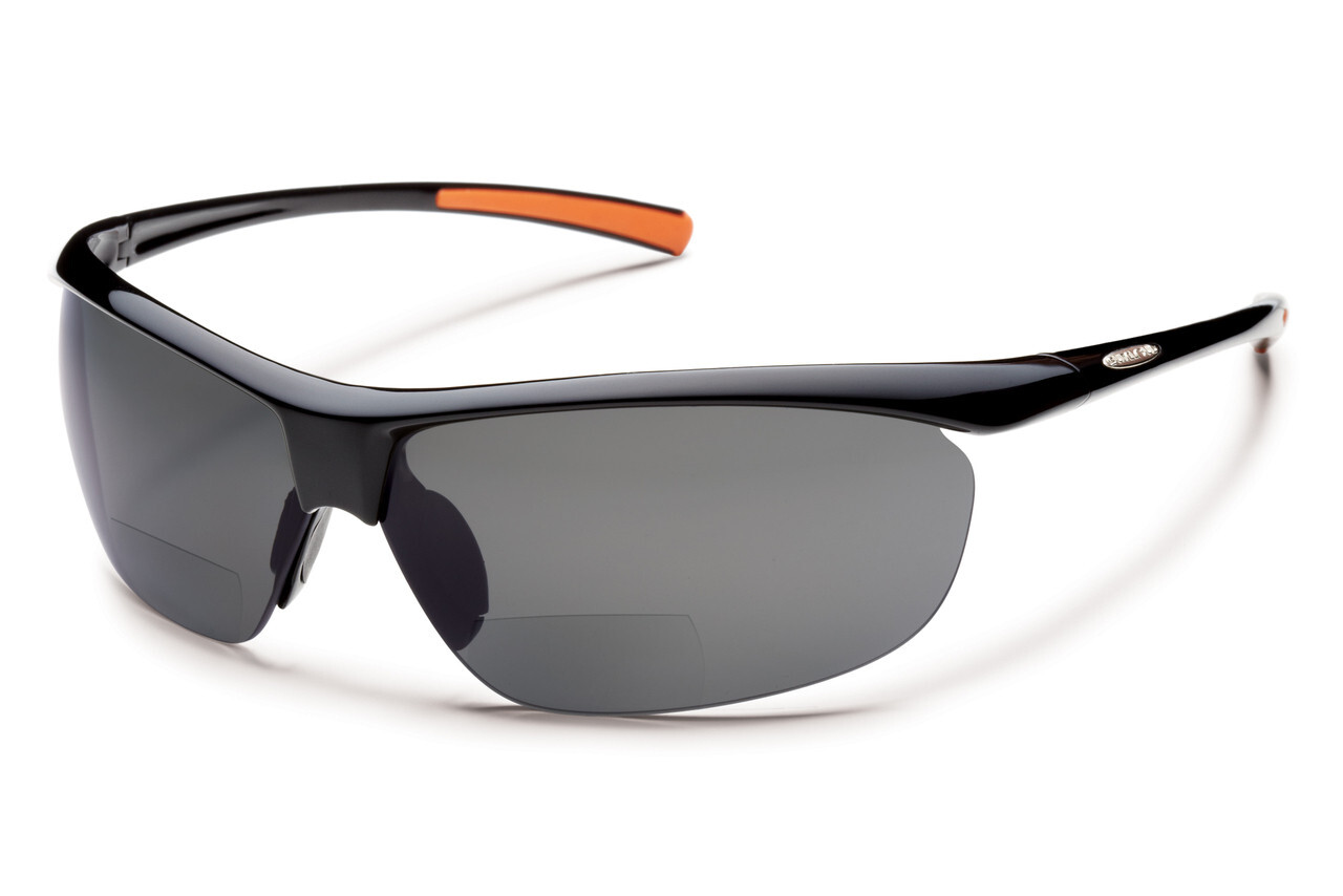 Suncloud Zephyr+1.50 Polarized Reader Sunglasses in Black/Grey or Tortoise/Brown