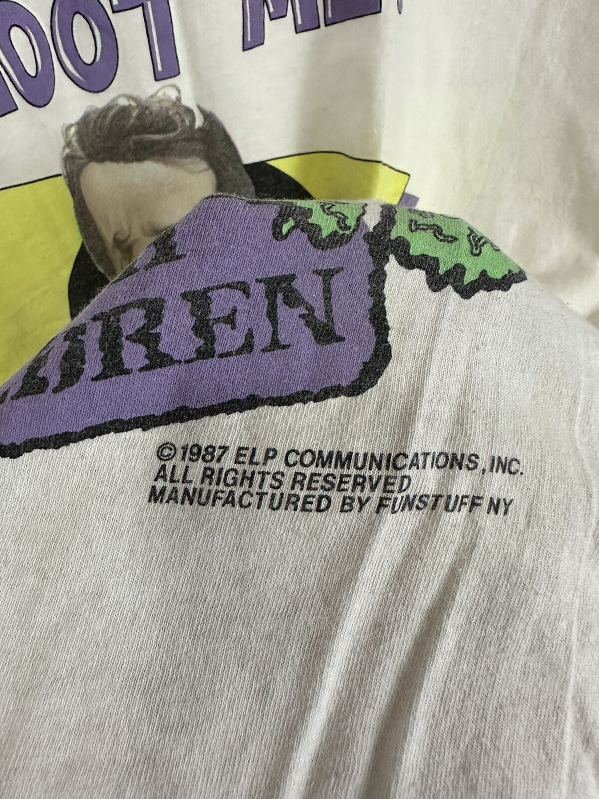 VTG Married With Children Al Bundy Shoot Me TV Show Promo T-Shirt Size XL