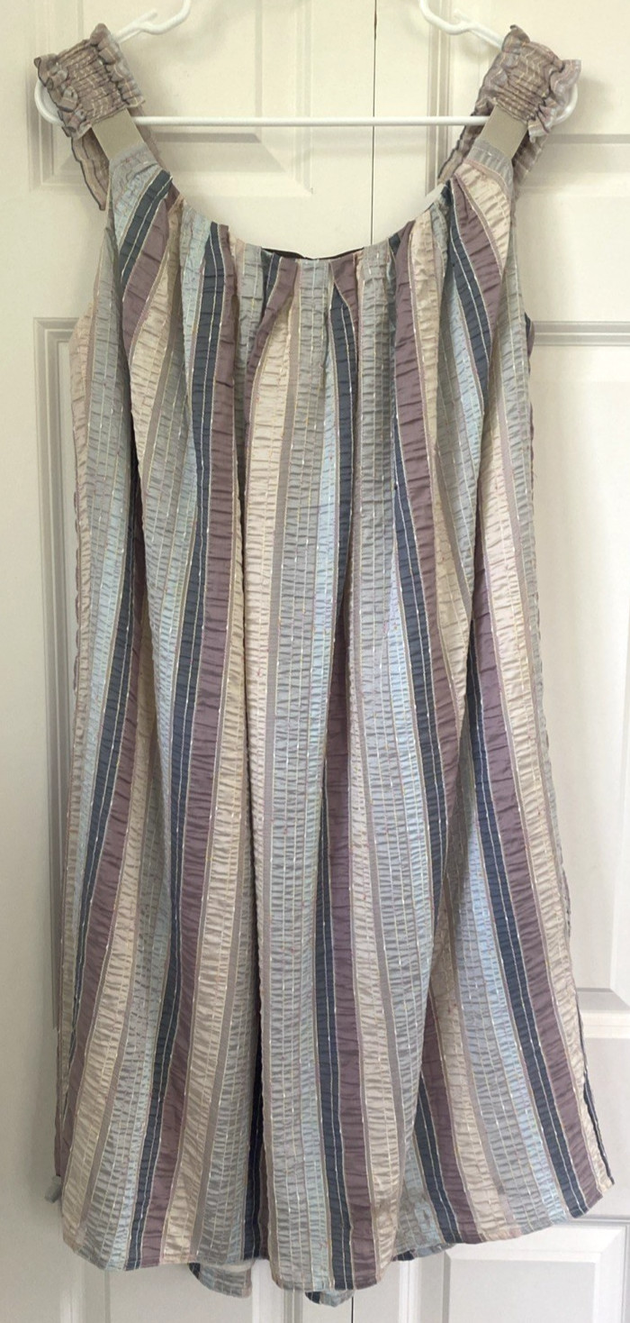 MAURIZIO PECORARO Silk Dress IT 40 US 6 Made Italy