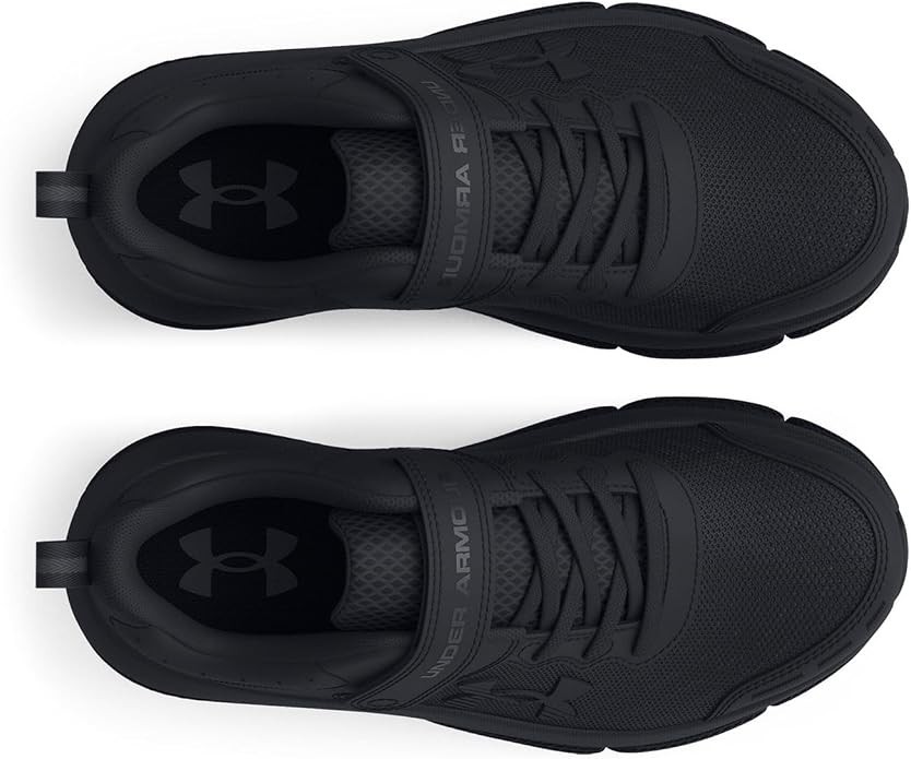 Under Armour Boys’ Pre School Assert 10 Alternate Closure, Black/Black 11K