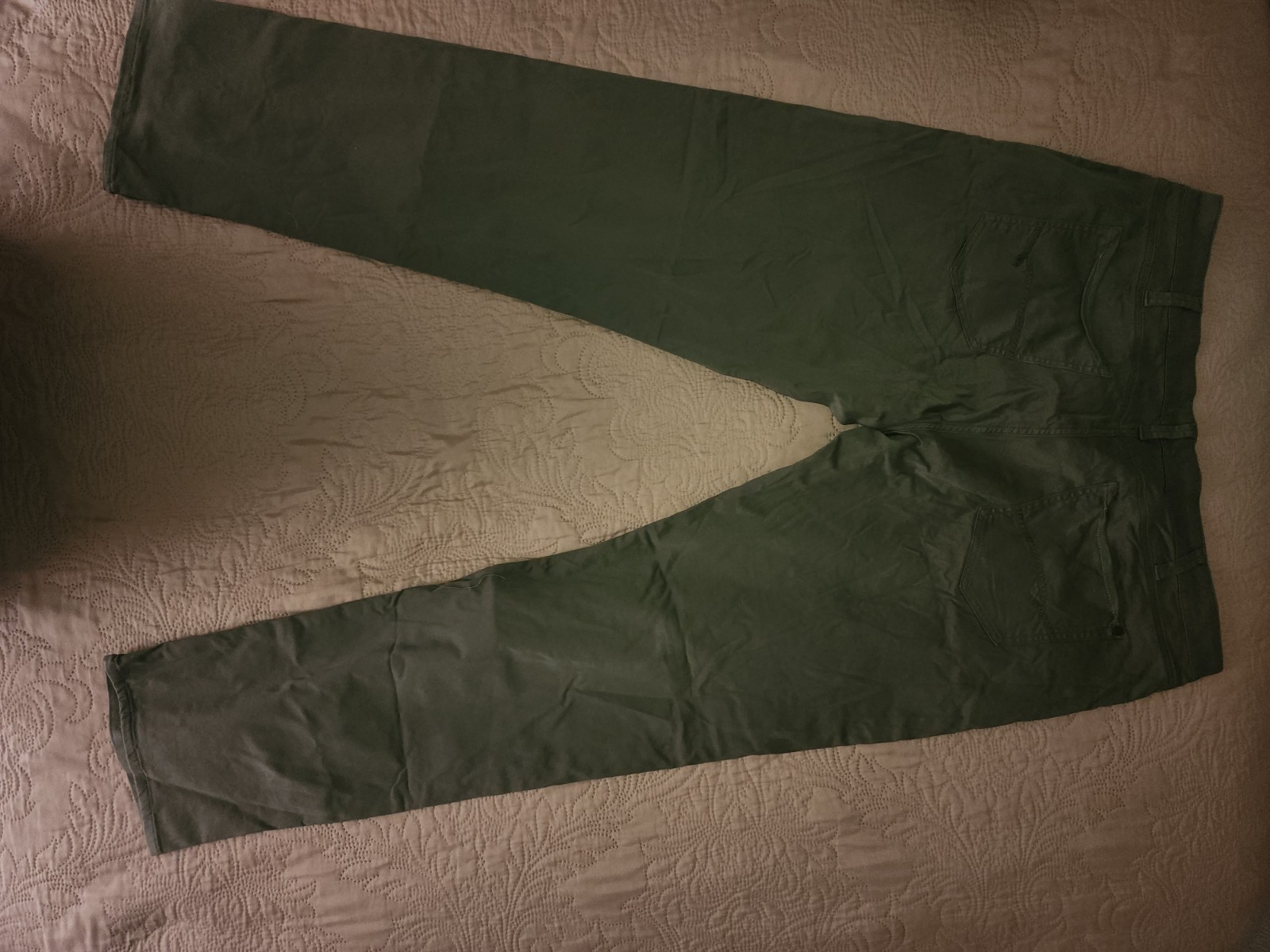 Mavi Mens Zach Relaxed Straight leg Morel Sateen Twill NWT Sz 42X36 $49