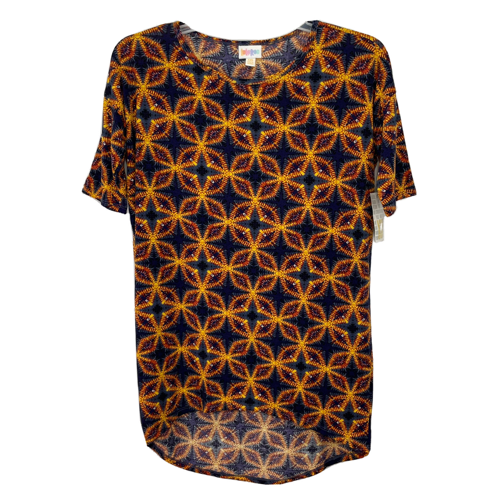 NEW! LuLaRoe Irma Tunic / Women’s (XXS) Geometric Poly Spandex Blend NWT