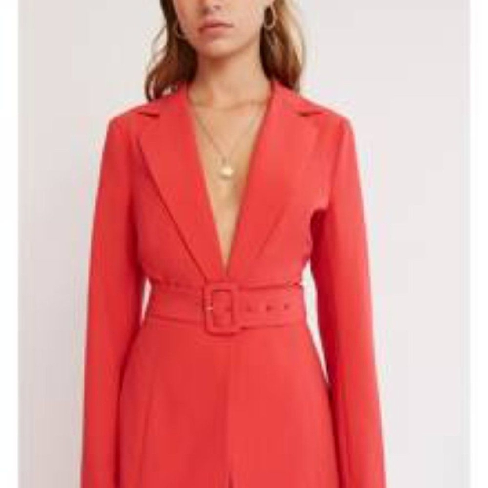 Finders Keepers Soleil Blazer Red NWT Women SIZE S