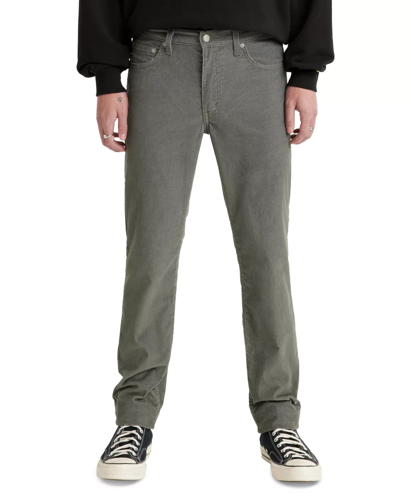 Levi 511 Slim Fit Corduroy Pewter Grey Choose Size,