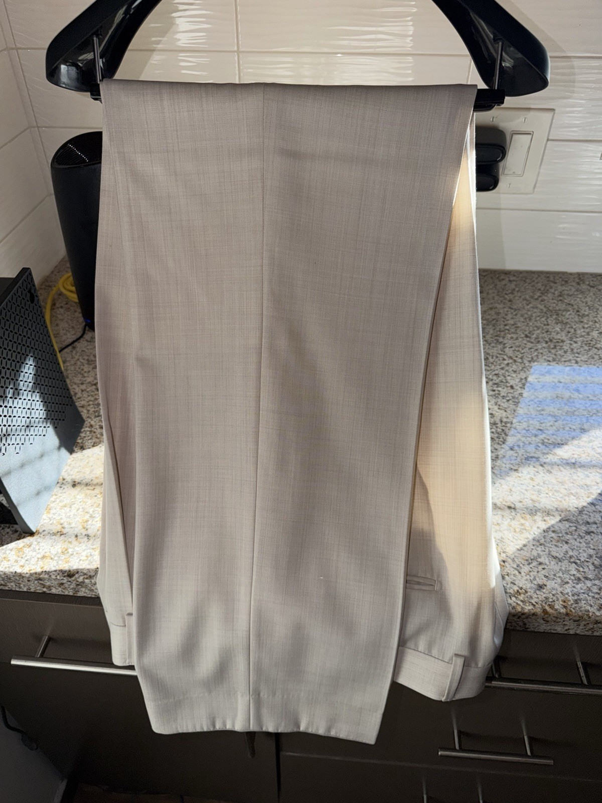 Suitsupply Beige/Sand Pure Wool TDouble-Breasted 2-Piece Suit Size 54EU/44US