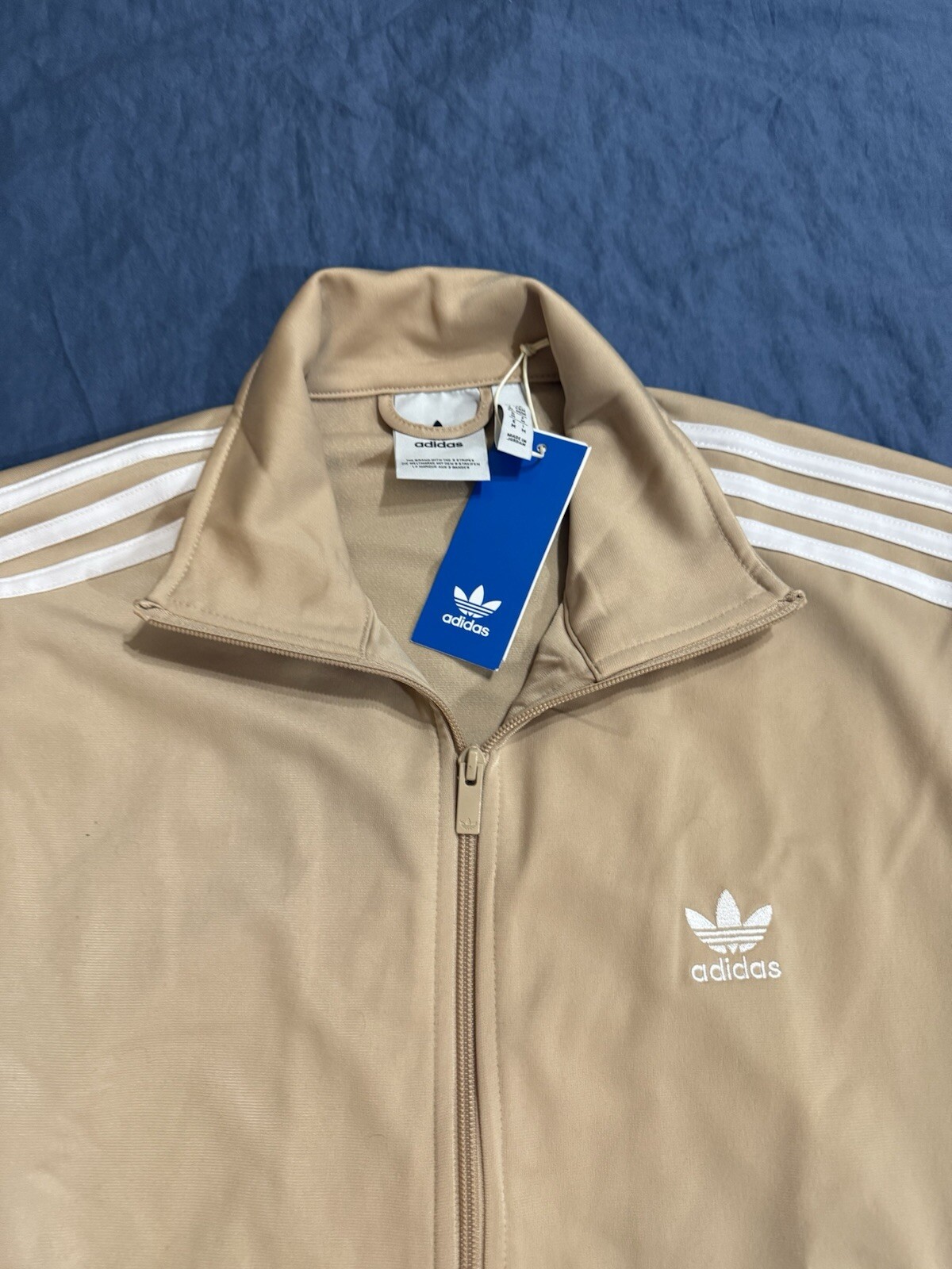 ADIDAS Originals Firebird Mens Tracksuit Jacket & Pants Set Magic Beige Size M,L