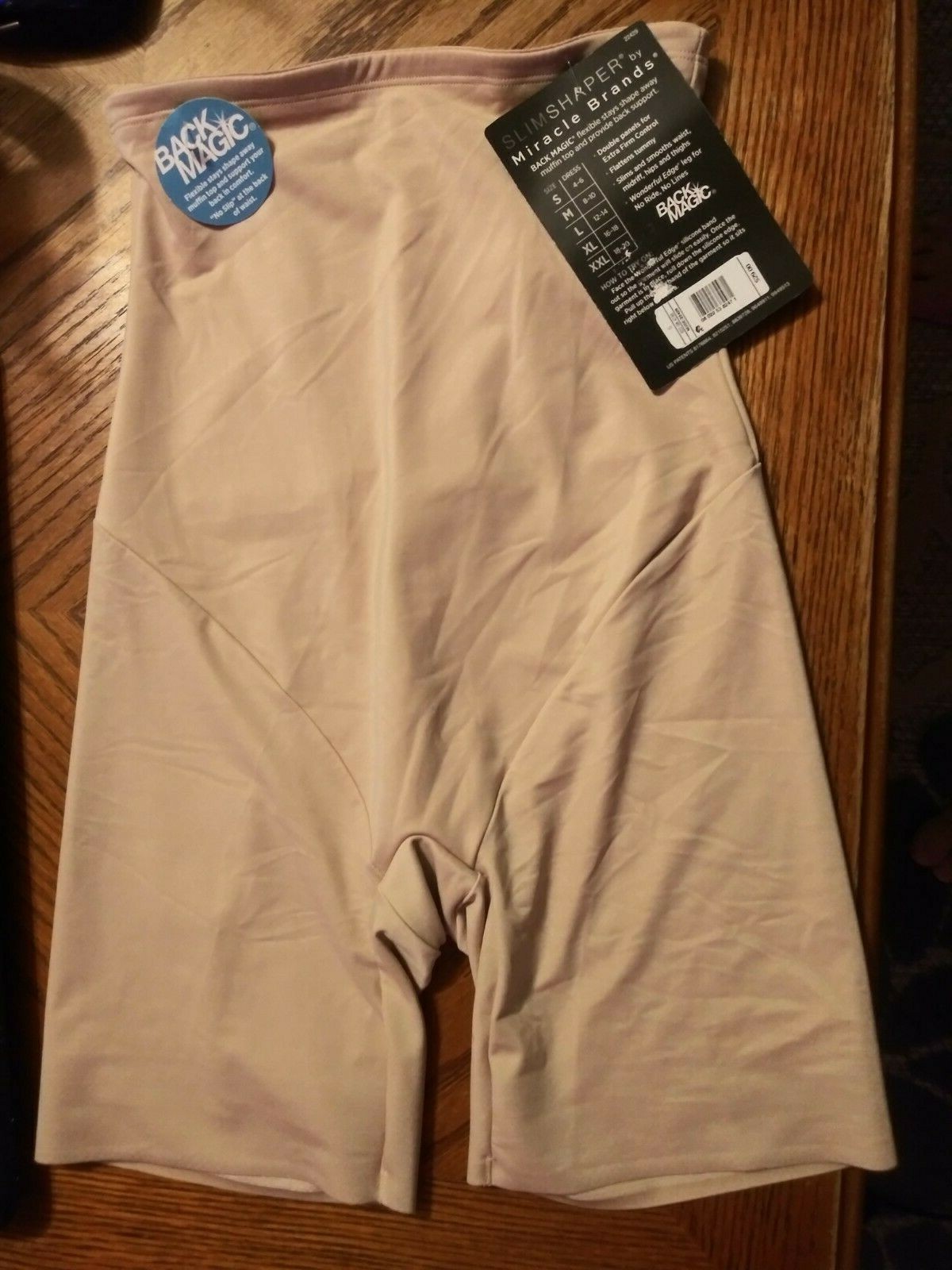 Slim Shaper by Miracle Brands Size Small Dress Size (4-6) Back Magic 118