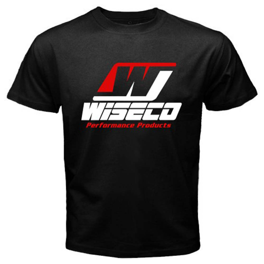 New Wiseco Performance Men’s Black T-Shirt Size S-5XL